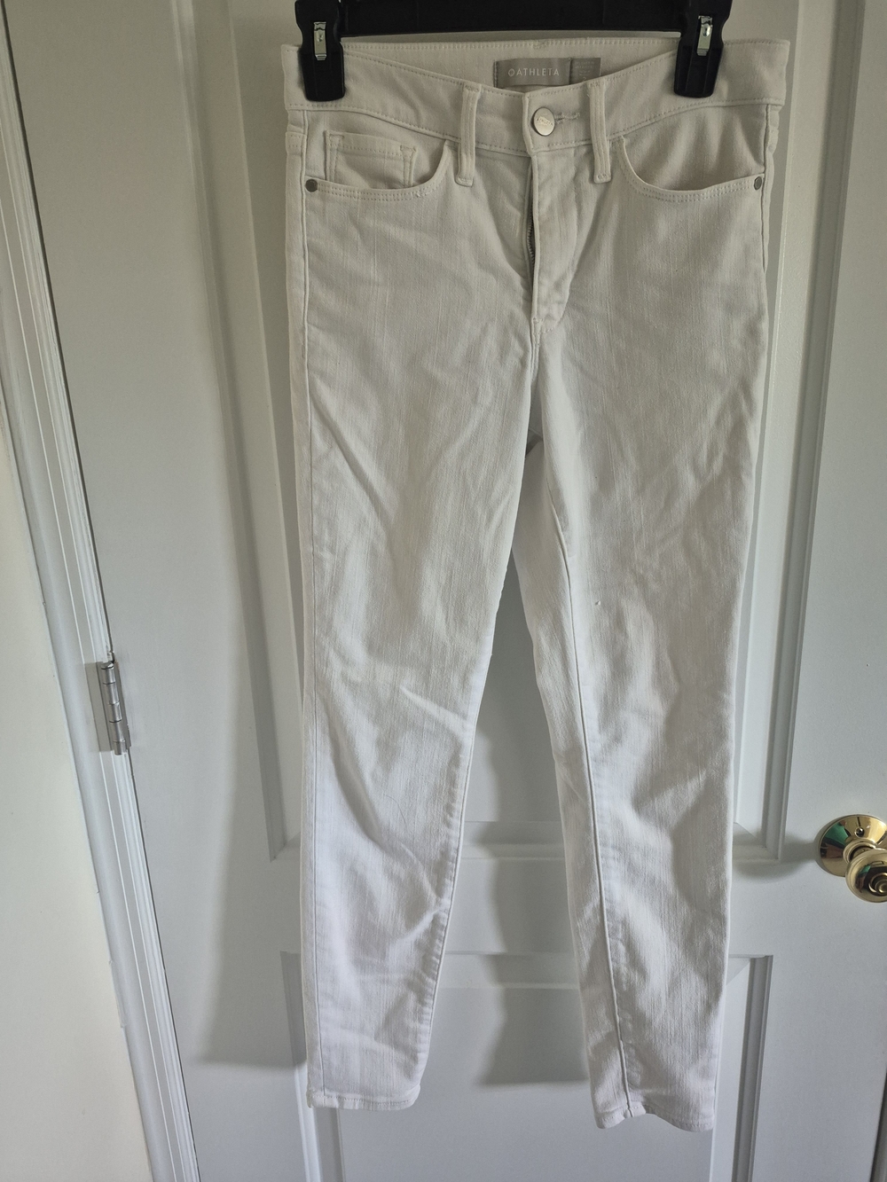 Athleta White Skinny Jeans